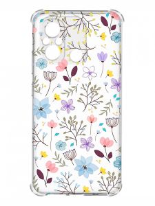 Чохол з потовщеними кутами на Xiaomi Redmi 12C :: Квітковий фон (принт 267)