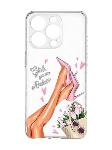 Чохол із захистом камери на  iPhone 15 Pro :: Ніжки (принт 62)