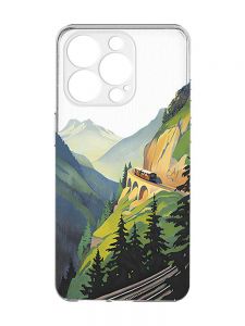 Чохол із захистом камери на  iPhone 15 Pro :: Пейзаж. Гори (принт 87)