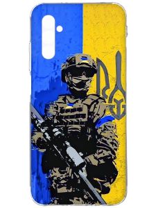 Чохол на Samsung Galaxy A34 5G/A346 :: Солдат (патріотичний принт 350)