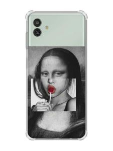 Чохол з потовщеними кутами на Samsung Galaxy M13 5G :: Сучасна Мона Ліза (принт 351)
