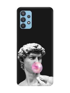 Матовий чорний чохол на Samsung Galaxy A32 :: Скульптура (принт 352)