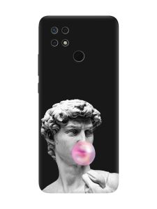 Матовий чорний чохол на Xiaomi Redmi 10C :: Скульптура (принт 352)