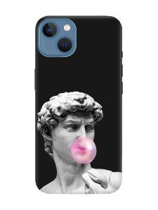 Матовий чорний чохол на Apple iPhone 13 :: Скульптура (принт 352)