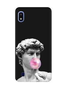 Матовий чорний чохол на Samsung Galaxy A10 (2019) A105 :: Скульптура (принт 352)