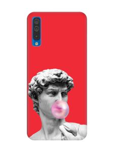 Матовий червоний чохол на Samsung Galaxy A50 (2019) A505/A30s :: Скульптура (принт 352)