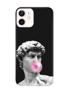 Матовий чорний чохол на Apple iPhone 12 / 12 Pro (6.1) :: Скульптура (принт 352)