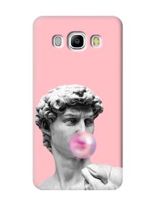 Матовий рожевий чохол на Samsung Galaxy J5(2016) J510 :: Скульптура (принт 352)