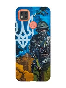 Чохол для Xiaomi Redmi 9C/10A :: Військовий (патріотичний принт 349)