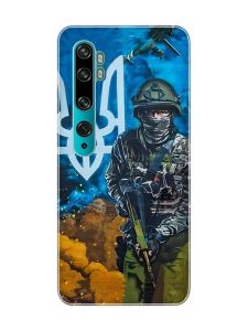 Чохол на Xiaomi Mi Note 10/Note 10 Pro :: Військовий (патріотичний принт 349)