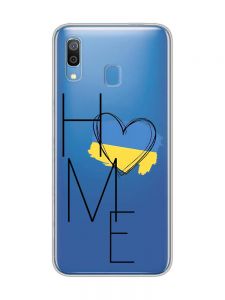 Прозорий чохол для Samsung Galaxy A30 (2019)/A20 (2019) :: Дім Україна (принт 353)