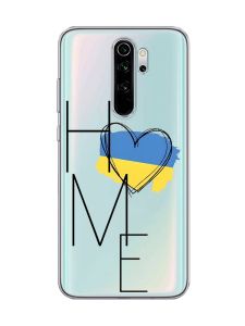 Прозорий чохол на Xiaomi Redmi Note 8 Pro :: Дім Україна (принт 353)