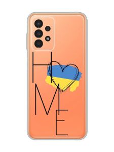 Прозорий чохол для Samsung Galaxy A13 4G :: Дім Україна (принт 353)