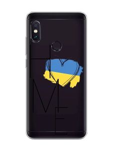 Прозорий чохол на Xiaomi Redmi Note 5 Pro :: Дім Україна (принт 353)