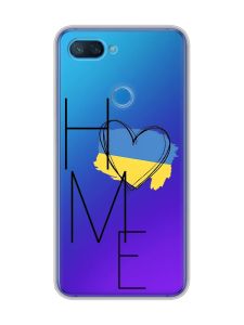 Прозорий чохол для Xiaomi Mi 8 lite :: Дім Україна (принт 353)