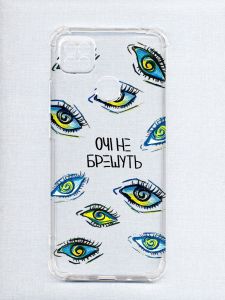 Чохол з потовщеними кутами на Xiaomi Redmi 9C/10A :: Очі (принт 358)