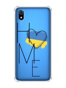 Чохол з потовщеними кутами для Xiaomi Redmi 7A :: Дім Україна (принт 353)