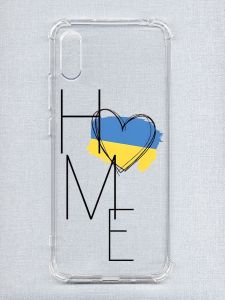 Чохол з потовщеними кутами на Xiaomi Redmi 9A :: Дім Україна (принт 353)