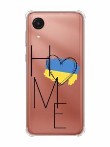 Чохол з потовщеними кутами на Samsung Galaxy A03 Core/A032 :: Дім Україна (принт 353)