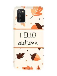 Чохол на Samsung Galaxy A03s :: Привіт, осінь (принт 109)