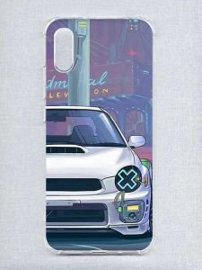 Чохол з потовщеними кутами на Xiaomi Redmi 9A :: Авто аніме (принт 239)