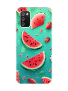 Чохол на Samsung Galaxy A03s :: Скибки кавуна (принт 340)
