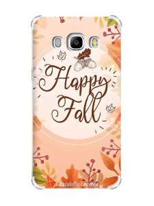 Чохол з потовщеними кутами на Samsung Galaxy J5(2016)/J510 :: Щасливої осені (принт 110)