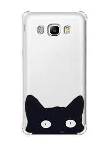 Чохол з потовщеними кутами на Samsung Galaxy J5(2016)/J510 :: Котик (принт 119)