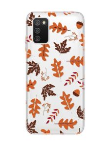 Прозорий чохол на Samsung Galaxy A03s :: Осінь (принт 107)