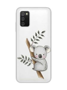 Прозорий чохол на Samsung Galaxy A03s :: Коала (принт 132)