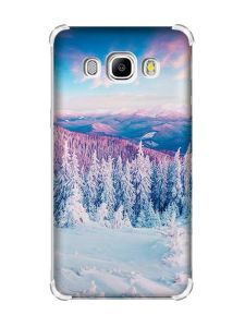 Чохол з потовщеними кутами на Samsung Galaxy J5(2016)/J510 :: Зимові гори (принт 163)