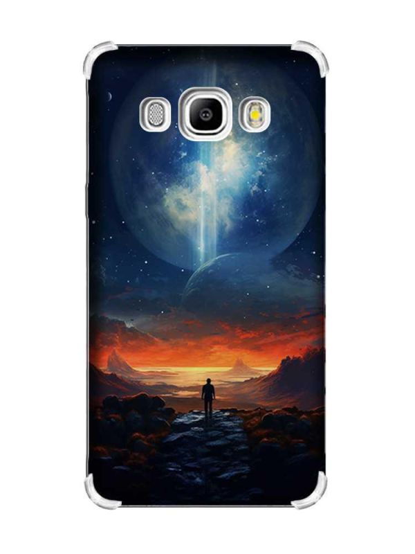 Чохол з потовщеними кутами на Samsung Galaxy J5(2016)/J510 :: Космос (принт 247)