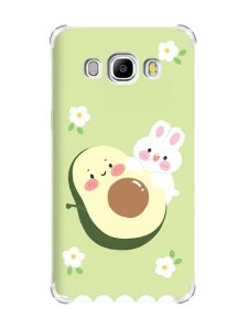 Чохол з потовщеними кутами на Samsung Galaxy J5(2016)/J510 :: Авокадо і зайченя (принт 311)