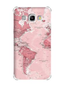 Чохол з потовщеними кутами на Samsung Galaxy J5(2016)/J510 :: Карта. Подорожі (принт 319)