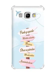 Чохол з потовщеними кутами на Samsung Galaxy J5(2016)/J510 :: Вказівники (принт 322)