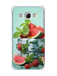 Чохол з потовщеними кутами на Samsung Galaxy J5(2016)/J510 :: Кавунова свіжість (принт 338)