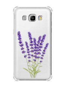 Чохол з потовщеними кутами на Samsung Galaxy J5(2016)/J510 :: Лаванда (принт 28)