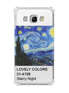 Чохол з потовщеними кутами на Samsung Galaxy J5(2016)/J510 :: Зоряна ніч (принт 74)