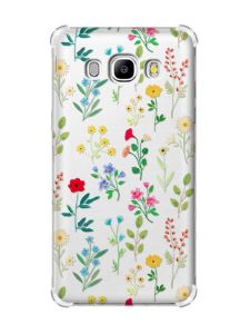 Чохол з потовщеними кутами на Samsung Galaxy J5(2016)/J510 :: Квітковий фон (принт 269)