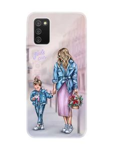 Чохол на Samsung Galaxy A03s :: Мама і донька (принт 56)