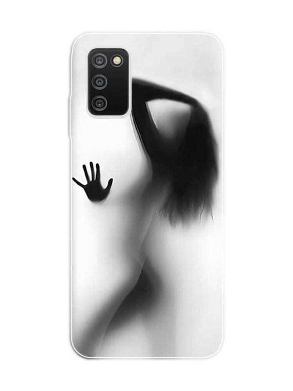Чохол на Samsung Galaxy A03s :: Силует дівчини (принт 66)