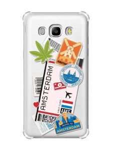 Чохол з потовщеними кутами на Samsung Galaxy J5(2016)/J510 :: Подорожі. Амстердам (принт 327)