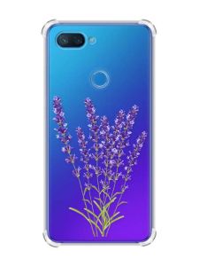 Чохол із потовщеними кутами на Xiaomi Mi 8 Lite :: Лаванда (принт 28)
