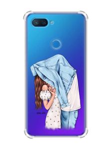 Чохол із потовщеними кутами на Xiaomi Mi 8 Lite :: Поцілунок (принт 33)