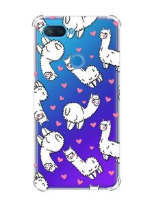 Чохол із потовщеними кутами на Xiaomi Mi 8 Lite :: Лами (принт 95)