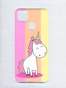 Чохол з потовщеними кутами на Xiaomi Redmi 9C/10A :: Єдиноріг (принт 104)