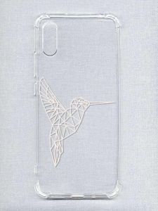 Чохол з потовщеними кутами на Xiaomi Redmi 9A :: Колібрі (принт 123)