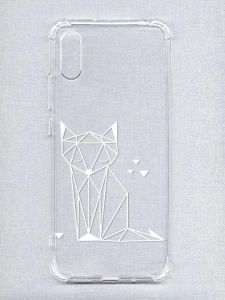 Чохол з потовщеними кутами на Xiaomi Redmi 9A :: Лисиця (принт 127)