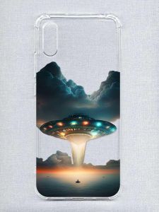 Чохол з потовщеними кутами на Xiaomi Redmi 9A :: Тарілка UFO (принт 241)