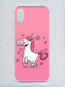 Чохол з потовщеними кутами на Xiaomi Redmi 9A :: Єдиноріг (принт 105)